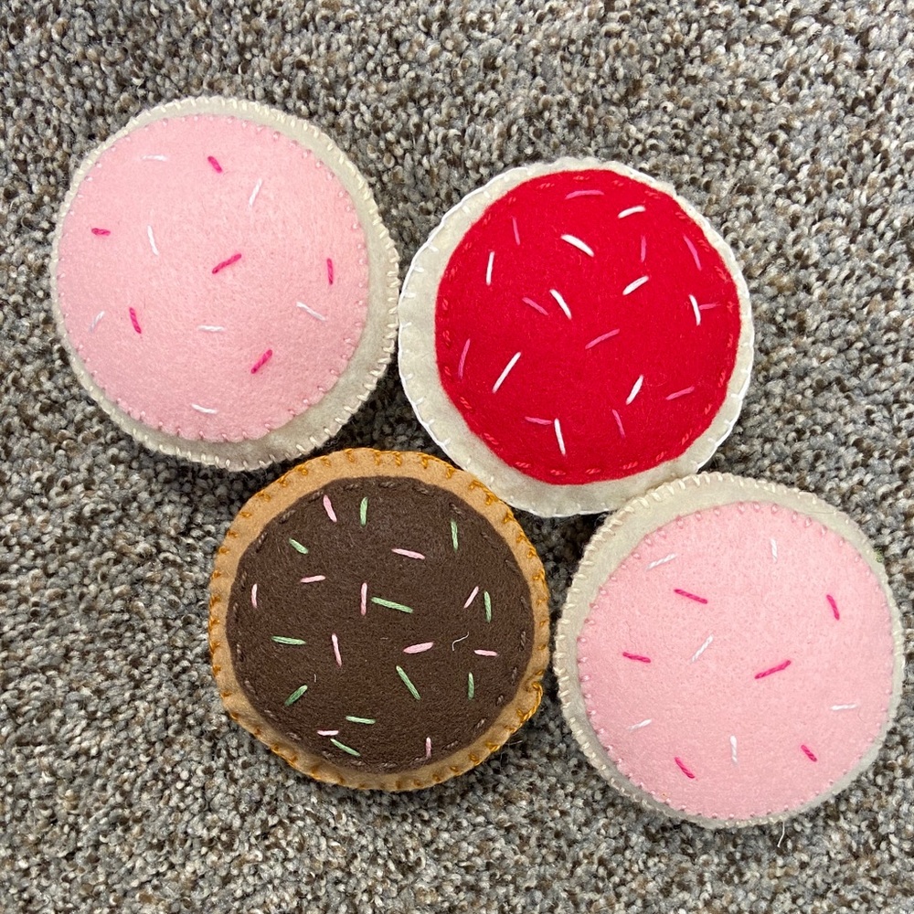 Felt Play Cookies